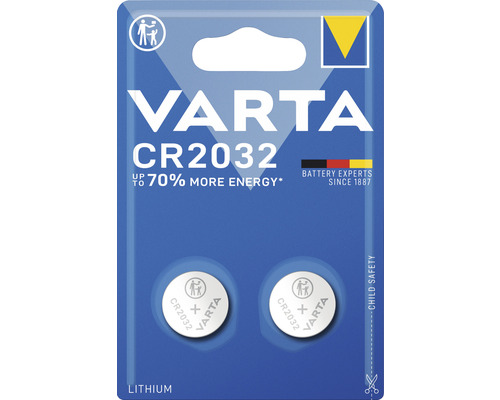 Gombíková batéria VARTA CR2032 3V 2ks