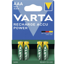 Dobíjacia batéria VARTA Accu Power AAA 1,2V 550mAh 4ks-thumb-0