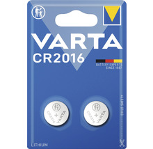 Lítiová batéria Varta CR2016, balenie 2 kusov