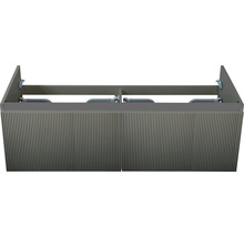 Skrinka pod umývadlo s ryhovaným povrchom