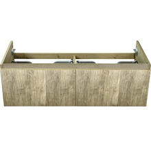 Skrinka pod umývadlo s ryhovaným dizajnom