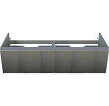 Skrinka pod umývadlo s ryhovanou prednou stranou