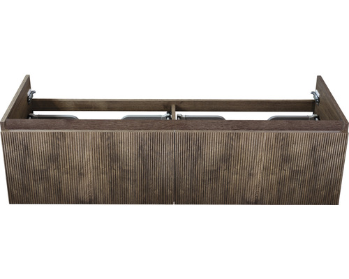 Kúpeľňová skrinka pod umývadlo Sanox Frozen charleston 140 x 40 x 45 cm Drevená skrinka pod umývadlo s dvomi dvierkami