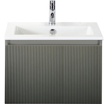 Umývadlová skrinka s umývadlom a batériou do kúpeľne