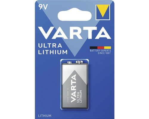 Batéria VARTA ultra Li 9V
