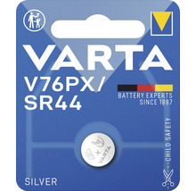 Strieborná gombíková batéria Varta V76PX/SR44