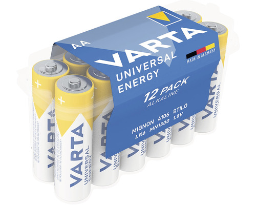Alkalická batéria VARTA AA LR6 1,5V 12ks