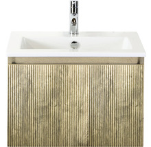 Skrinka pod umývadlo s umývadlom a batériou do kúpeľne