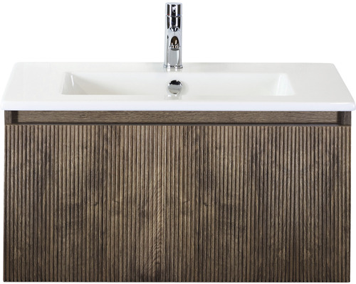 Skrinka pod umývadlo s umývadlom a vodovodnou batériou