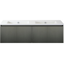 Skrinka pod umývadlo s dvojitým umývadlom do kúpeľne