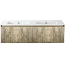 Skrinka pod dvojité umývadlo s dvoma umývadlami