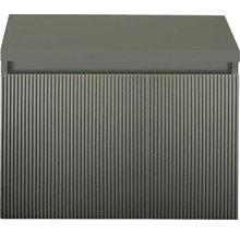 Skrinka pod umývadlo s vrúbkovanou prednou stranou