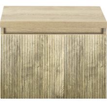 Skrinka pod umývadlo s vrúbkovanou prednou stranou