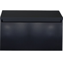 Skrinka pod umývadlo s ryhovaným povrchom