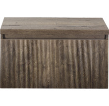 Skrinka pod umývadlo s vrúbkovanou prednou stranou