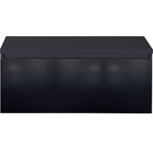 Skrinka pod umývadlo s ryhovanou prednou stranou