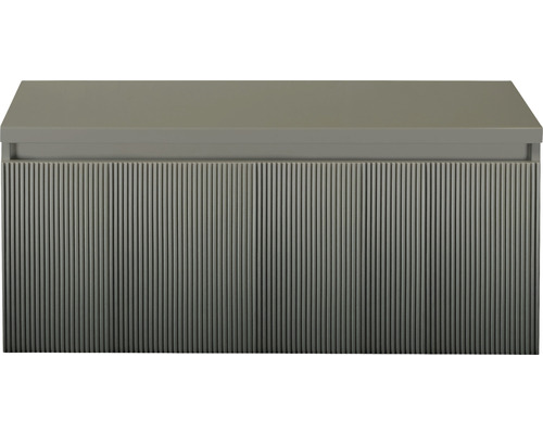 Kúpeľňový nábytok skrinka pod umývadlo s vrúbkovanou prednou stranou