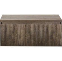 Skrinka pod umývadlo s vrúbkovanou prednou stranou