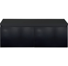 Skrinka pod umývadlo s dvomi dvierkami a zvislým rebrovaním