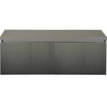 Skrinka pod umývadlo s ryhovaným povrchom