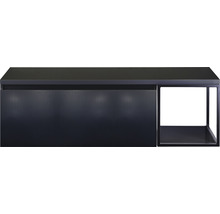 Skrinka pod umývadlo s ryhovanou prednou stranou a otvorenou policou