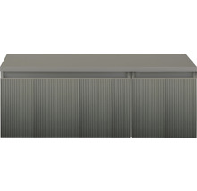 Skrinka pod umývadlo s drážkovanou prednou stranou