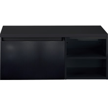 Skrinka pod umývadlo s posuvnými dverami a policami