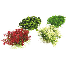 Dekoratívne akvarijné rastliny z plastu v rôznom prevedení