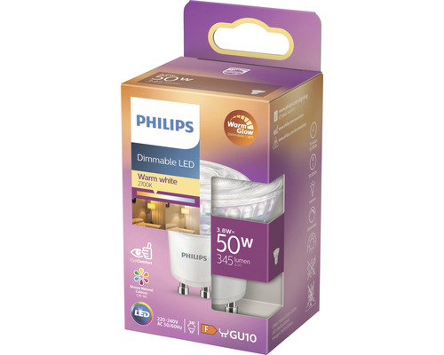 Žiarovka Philips LED s päticou GU10 v balení