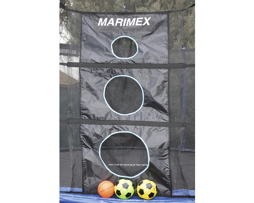 Cieľová plocha pre trampolínu Marimex s loptami