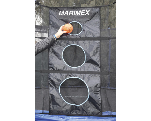 Basketbalový terč Marimex pre trampolínu s tromi otvormi
