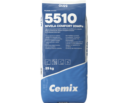 Samonivelačná stierka Cemix Nivela Comfort 25 kg Samonivelačná stierka Cemix Nivela Comfort 25 kg