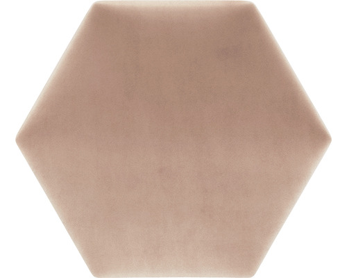 Šesťhranná nástenná dlaždica zo zamatu