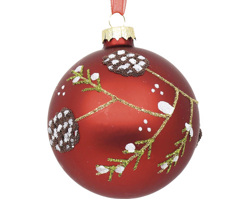 Vianočná ozdoba s motívom šišky