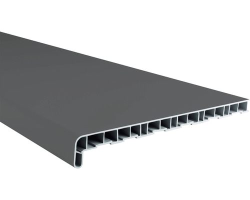 Parapet vnútorný na mieru PVC 150 x 500 - 3000 mm antracit (TOVAR NA OBJEDNÁVKU)