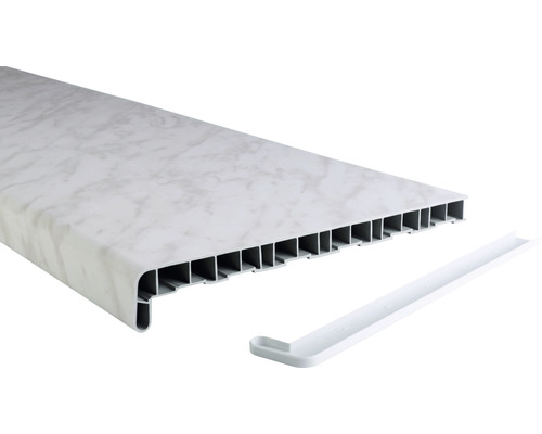 Parapet vnútorný na mieru PVC 150 x 500 - 3999 mm mramor (TOVAR NA OBJEDNÁVKU)