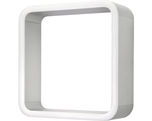 Štvorcová nástenná polica