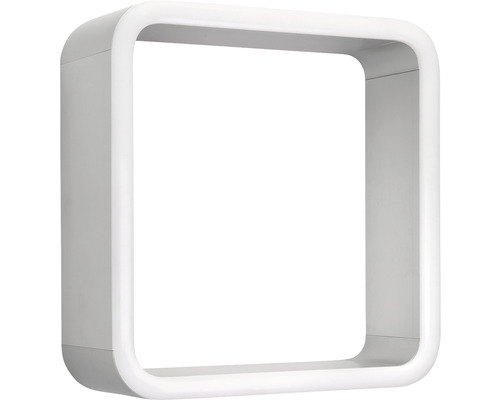 Štvorcová nástenná polica