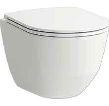 Závesné WC s hlbokým splachovaním a sedadlom