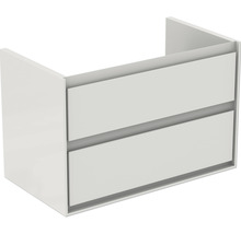 Kúpeľňová skrinka pod umývadlo Ideal Standard Connect Air biela lesklá biela matná 80 x 51,7 x 44 cm
