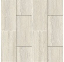 Vinylová podlaha lepená béžová Dry Back dielce Quitmore 60 x 30 cm balenie 12 ks
