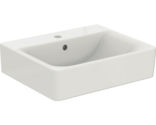 Klasické umývadlo Ideal Standard Connect sanitárna keramika biela 55 x 46 x 17,5 cm E713901