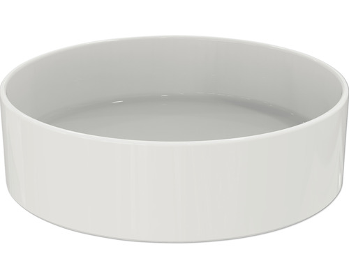 Umývadlo na dosku Ideal Standard Strada II sanitárna keramika 45x45x18 cm biele Okrúhla keramická miska na rastliny
