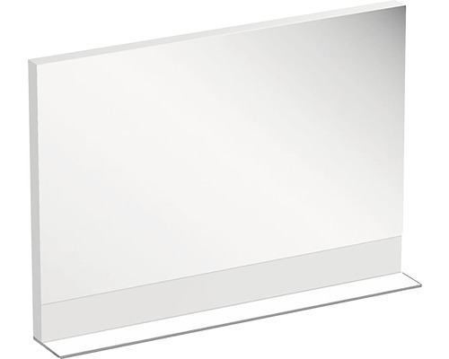Zrkadlo do kúpeľne RAVAK Formy 120 x 71 cm s odkladacou priehradkou biele