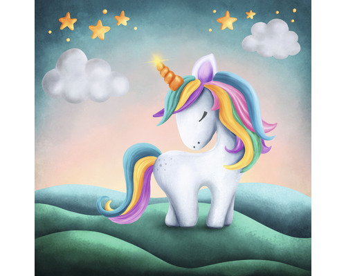 Obraz na plátne Unicorn Dream 30x30 cm