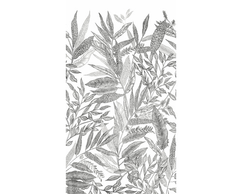 Fototapeta vliesová na stenu Listy JF6101 159x280 cm One roll Grandeco Ilustrácia rôznych listov ako dekorácia
