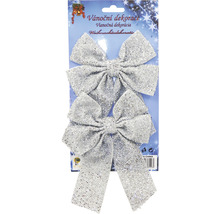 Dve ozdobné mašle na vianočné obdobie