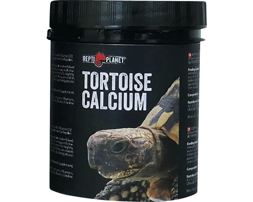 Doplnkové krmivo pre plazy Repti Planet Tortoise Calcium 100 g Repti Planet Korytnačka vápnik doplnok stravy