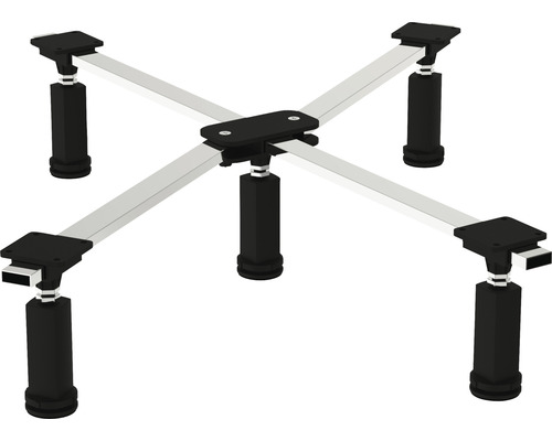 Podstavec pod práčku so štyrmi nohami a stabilnými vzperami