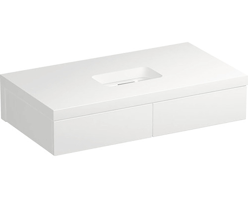 Skrinka pod umývadlo s dvoma zásuvkami